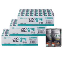 [연세우유] 검은참깨두유 (200mlx72팩), 본상품선택