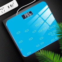 가정용체중계 휴대 인바디 정확 건강 무게 신장 기숙사 뷰티 2637995748, 청록색의 블루 (충전 ), 본상품