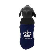 All Star Dogs 901428 NCAA 컬럼비아 라이온스 대학교 강아지 외투 코트, X-Small