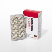 에너부스터 알티지 오메가3 1000mg 30캡슐 식물성캡슐 독일직수입 초임계, 3개