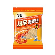 경원 새우글루텐6 새우 미끼 글루텐 민물낚시, 단품