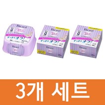 비오레 클렌징티슈 본품 1개 리필 2개세트 (46매입 3개세트) 후쿠다케코튼