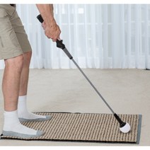 사운드 탑재 골프 스윙 연습기 / 장타 임팩트 밴드 기구 티칭 자세 로프