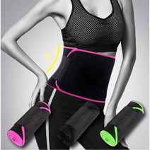 땀벨트 다이어트벨트 복대 허리보호, 블랙(XL)