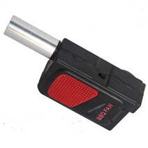 가스밸브 조절기 차단기 중간밸브 수동 전기 바베큐 팬 스모커 송풍기 빠른 화재 스타터 숯불 그릴 뒷문 캠프, 1.No Hand