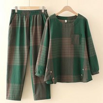 봄 여름 가을 중년 여성 상하 세트 40대 50대 마담 엄마옷 편한 데일리룩 미시옷 여성옷