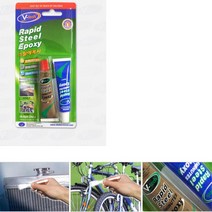 금속 스틸 보수 방수 에폭시 메꿈 접착제 수리 조립 사무실 본드 DIY 데코 리폼