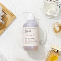 제이멜라 인 프랑스 팜므파탈 바디워시 플로럴향, 4개, 500ml