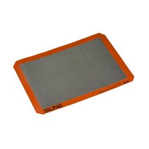 (프랑스) 실팻 실브레드 실리콘 천공 크리스핑 하프 시트 팬 라이너 매트 Silpat Silbread Silicone Perforated Crisping Half Sheet Pan
