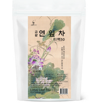 금밭 연잎차 친환경 티백 50P 대용량