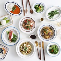 시라쿠스 메이플 빈티지 레트로 그릇 접시 7color, 파스타볼 23cm, 코지브라운