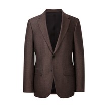 22FW [PIACENZA] 다크브라운 캐시미어실크 조직감 자켓 JNJA2D603W3