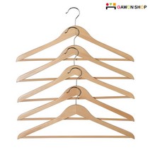 이케아 HOPA 옷걸이 5P세트/원목옷걸이, 색상:내추럴, 단품