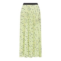 VOV 레터링 프린트 플리츠 스커트 7110235403