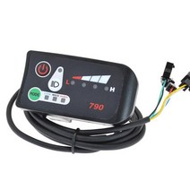 전기 자전거 미터 Led 전원 디스플레이 6km 부스트 790 커넥터 도구, 03 48V