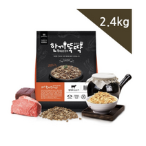 한끼뚝딱 클래식 1kg 황태담은 한끼 강아지 사료, 2.4kg, 황태와 소고기