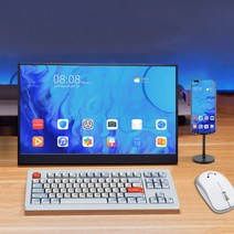 13인치 14인치 디지털액자 미니모니터 15인치 1080P 서브모니터 휴대용 모니터, TYPE-C+HDMI/60hz