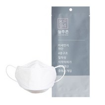 [늘푸른] 공적마스크 KF94 중형 흰색 개별 / 1개입