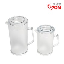 국산 PC 물병 물피쳐 카페 업소용 워터포트 3종, 1.5L