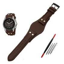 fossil 파슬 시계 호환 ch2891 ch3051 ch2564 ch2565 매트 22mm 헤비 더블 가죽 스트랩 레더 워치 밴드 시계줄질