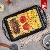 이경규의 새로워진! 뉴 리얼토핑폭탄피자 3종 9팩(바질불고기/페퍼로니/고구마치즈) 토핑가득 1인용사각피자, 바질불고기9팩