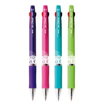[문구조아] 자바 제트3볼 볼펜 0.5mm 1자루 필기구 민트, 4개