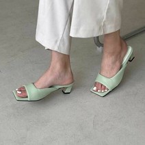 발편한 여자 슬리퍼 쿠션 여름 미들굽 데일리 교사