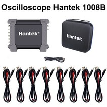 꾹미 오실로스코프프로브 Hantek 자동차 오실로스코프 DAQ 프로그래밍 가능 발전기 휴대용 8 채널 USB 점화, 01 1008B