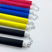 모아스포츠 아동용 쌍절곤 스폰지쌍절곤 수련용 호신용, 옐로우