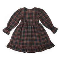 [행복한백화점][토토헤로스]가을 루시체크프릴원피스 HP 12052130041