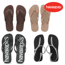 하바이아나스 하바이아나스 공식 탑 슬림 루나 로고 21 컬러