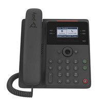 Poly Edge B30 IP 데스크 폰 PoE (폴리콤) 오픈 SIP 16개 라인에 연결 이더넷을 통한 전원 어쿠스틱 펜스 기술 RJ9 3.5mm 헤드셋 포트 필요한 곳에 조명