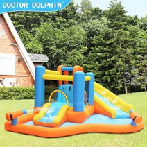 에어바운스 풀장 물놀이 놀이터 미끄럼틀 물총 점퍼 공기주입식 juegos 토마스 바운시 캐슬 맞춤형 재미있, 한개옵션0