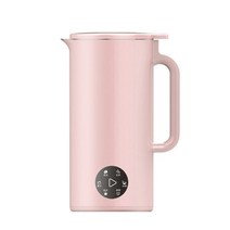 dmwd 350ml 자동 두유 미니 과일 과즙 짜는기구 야채 추출기 식품 블렌더 그라인더 필터가없는 110220v us 곡물 깨 터는기계 탈피기 콩 탈곡기 들깨, 분홍색, 우리를, 220v