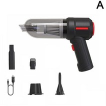 소형집진기 흡입기 가정용 목공 기계 미니 송풍기 집진기 휴대용 진공 청소기 무선 압축, 검은색