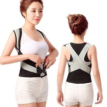정수생활건강 바른자세 어깨허리 자세교정밴드 L(여성44 허리24~26인치 체중43~47kg), 1개입