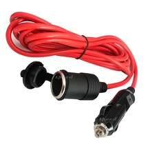 12V 24V 겸용 차량용 시거잭 소켓 연장선 케이블 시거소켓 1구 3.6M 5M 8M, 시거잭연장선 3.6M