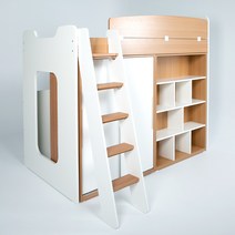 [20조한정 추가즉시할인] 에덴 슈퍼싱글 벙커침대 매트제외 (하부수납형2층침대/책상형/옷장형 옵션선택가능), EQ139-1 화이트가드