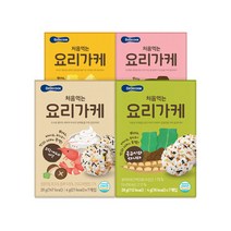 처음 먹는 보리차-3gx18티백 아기보리차, 06-2.처음 먹는 요리가케 4종-연어와치즈