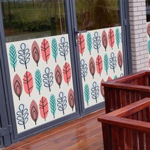 아트박스/꾸밈 ih454-스칸디나비아(북유럽)패턴_가로형뮤럴시트지_뮤럴시트지, A타입-작은나무