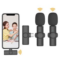 2.4G 노이즈캔슬링 무선 마이크 유튜브 촬영용 스마트폰, c타입