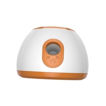 GHSHOP 애완 동물 자동 공 발사기 피더 자동 던지는 퍼즐, 26cmx26cmx20cm, 아BS PP, 하얀