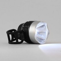 아트박스/위드마켓 LED 자전거 전조등(실버) 라이트, 단품