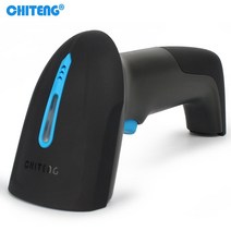 CHITENG 무선 바코드 스캐너 리더기 바코드스캔, 무선 1차원 휴대폰 블루투스 연결가능 브래킷