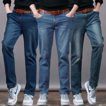 스댕클럽 남성용 데일리 스판 히든밴딩 워싱 청바지 SKD9610