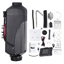 차량용 선풍기 자동차 디젤 에어 히터 12V24V 8KW5KW 주차 연료 무시동히터2022일채형 무소음 LCD 디스플레이 원격 제어 해동 자동 점화 구리 열 터, 4.24V 5KW
