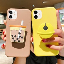 삼성 갤럭시 노트10 S10 5G S9 S8 플러스 S10E 노트9 노트8 귀여운 캐릭터 그립톡 젤리 핸드폰 케이스