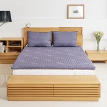 3D 워셔블 매트리스 퀸_챠콜그레이+모던그레이