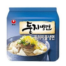 농심 둥지 동치미 물냉면 161g, (161g x 4개입), 2개