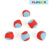 벨크로 타겟용 찍찍이공 SOFT (6개세트) 플레이잭 / 학교체육 학교체육용품 초등체육교구 청소년체육 2303